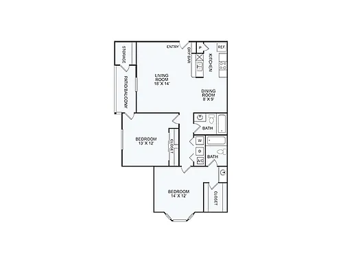 Floor plan Messina