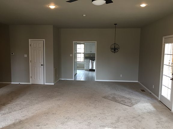 Living room to kitchen entry
