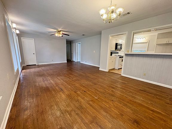 Living room and Dining room