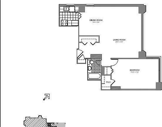 2nd image of 351 E 84th St APT 23A