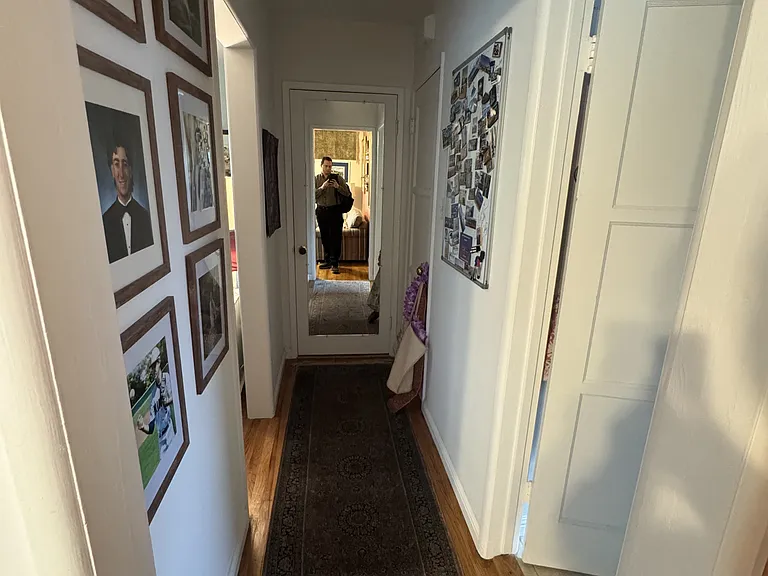 Hallway to Bedroom, Bathroom, Closet