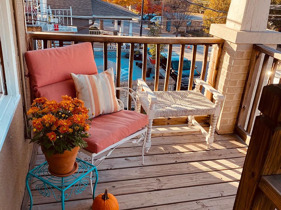 Sit on your front deck overlooking Columbus Park.