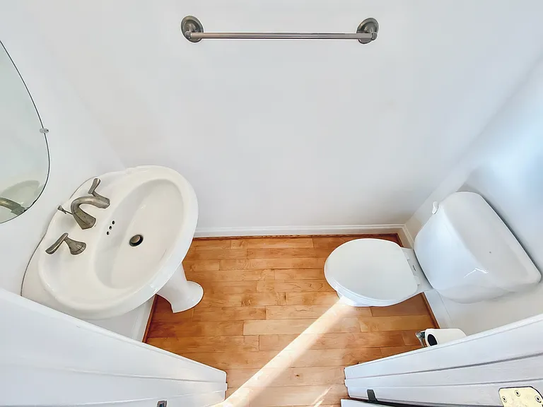Guest bathroom on the main level