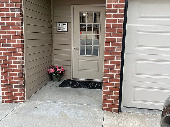 Back entrance 