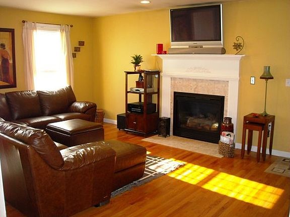 Gorgeous Hardwood Floors and Gas Fireplace