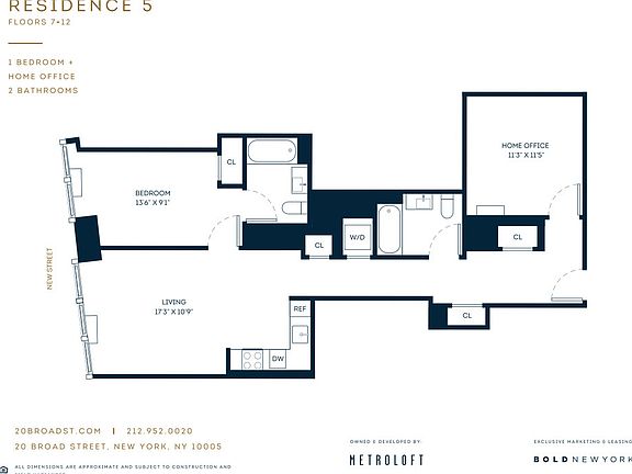 2nd image of 20 Broad St #1005