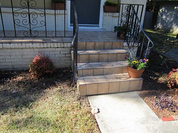 front steps