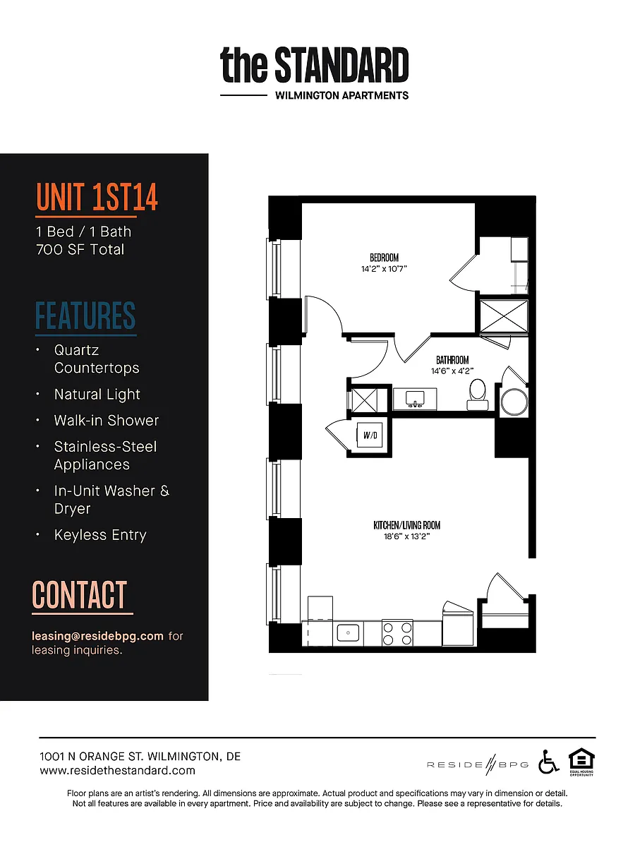 Floor plan 1ST14