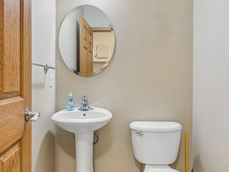 Conveniently located powder rooms make hosting guests and daily routines feel more seamless.