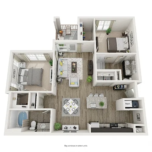 Floor plan The Fairmont