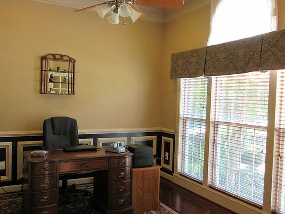 Office with Wainscoting