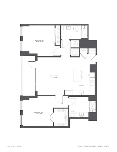 Floor plan B14A