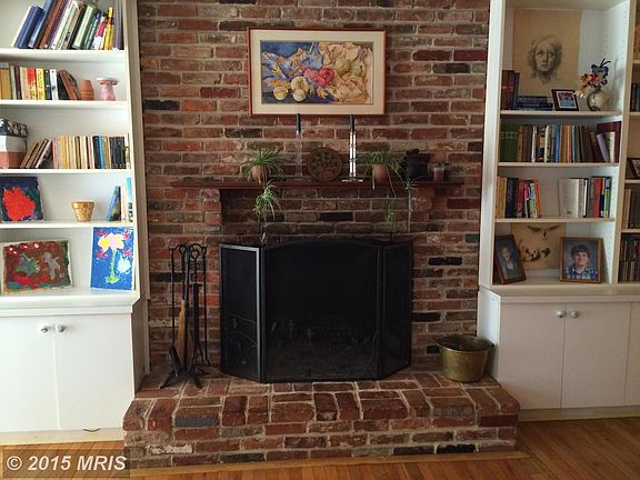 Wood Burning Fireplace