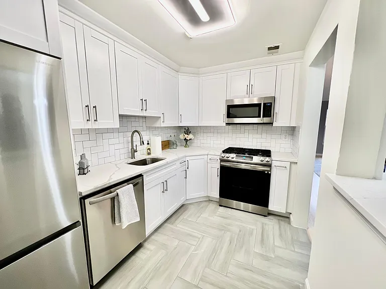 Kitchen with updated appliances