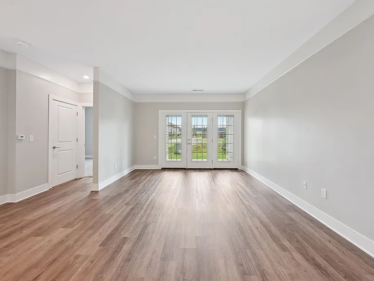 Dooley's Orchard apartment unit showing upgraded flooring.
