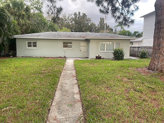 Large fenced yard
