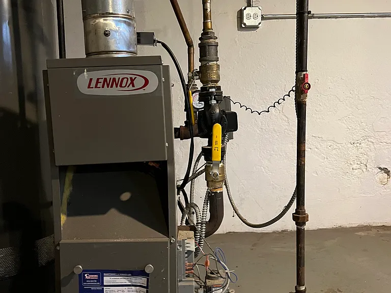 Lennox dedicated gas boiler.