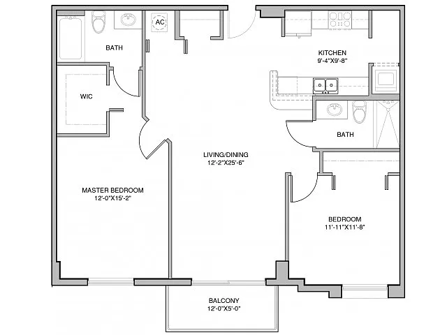 Floor plan C1