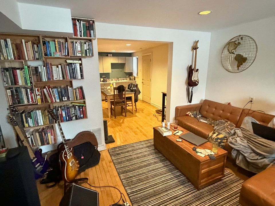 View from the entrance of the living room