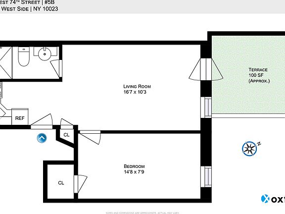2nd image of 145 W 74th St APT 5B