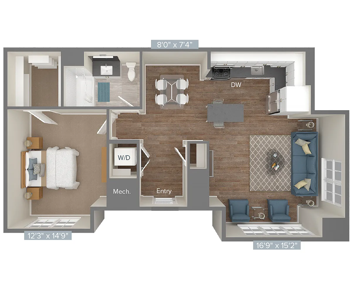 Floor plan A6-921