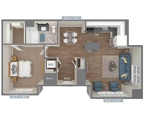 Floor plan A6-921