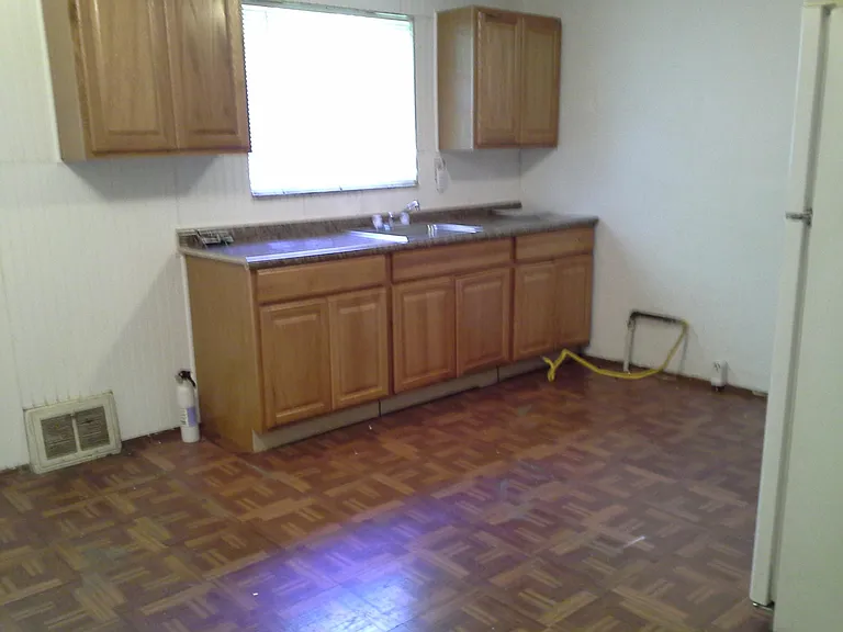 Kitchen (one half shown) - 2 Appliances not shown). Existing Dinette area not shown.