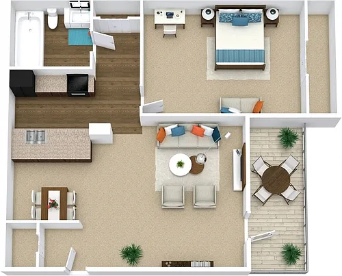 Floor plan A1