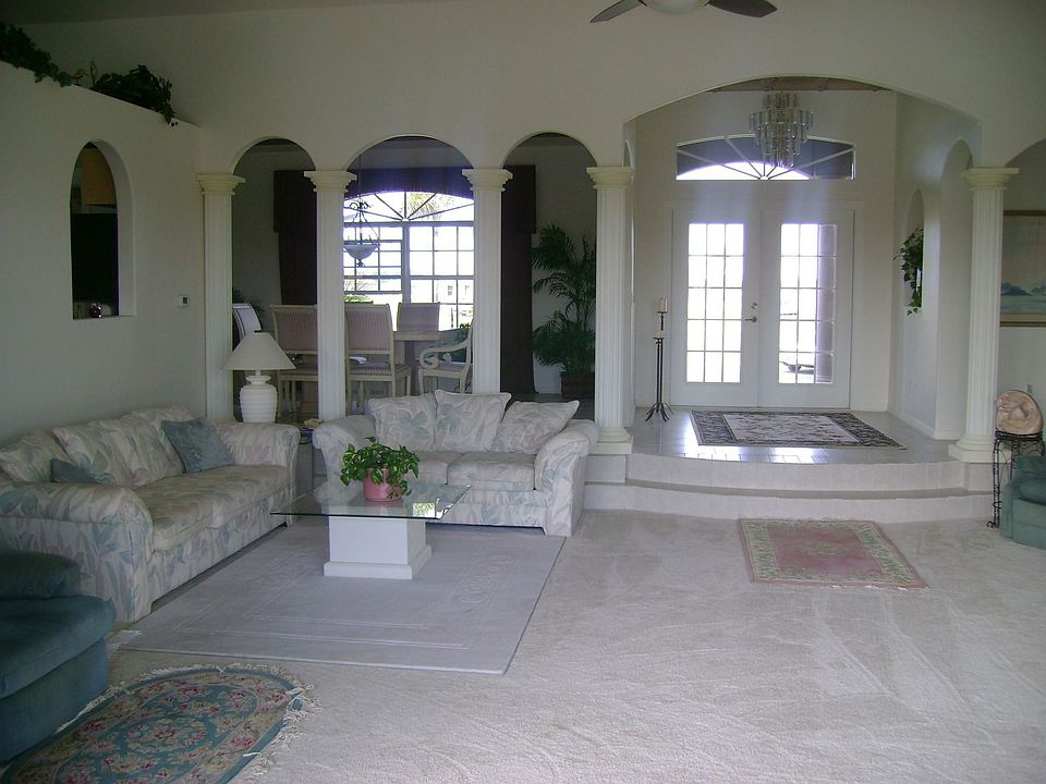 sunken living room