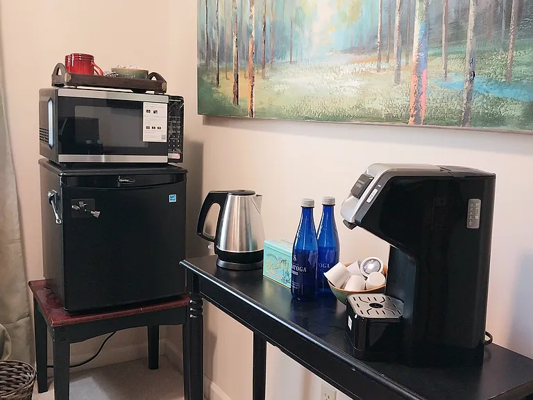 Fridge Microwave Hot Water Kettle Coffee Maker