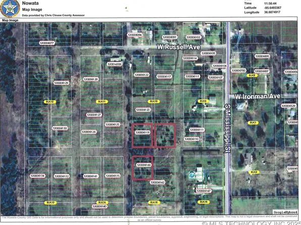 W Taylor St, Nowata, OK 74048