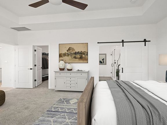 Primary suite with private bath