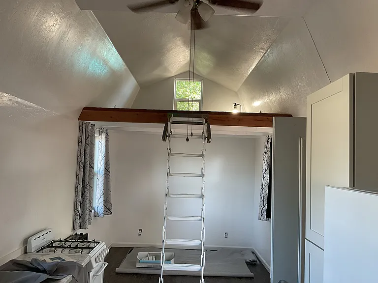 Primary loft with ladder down