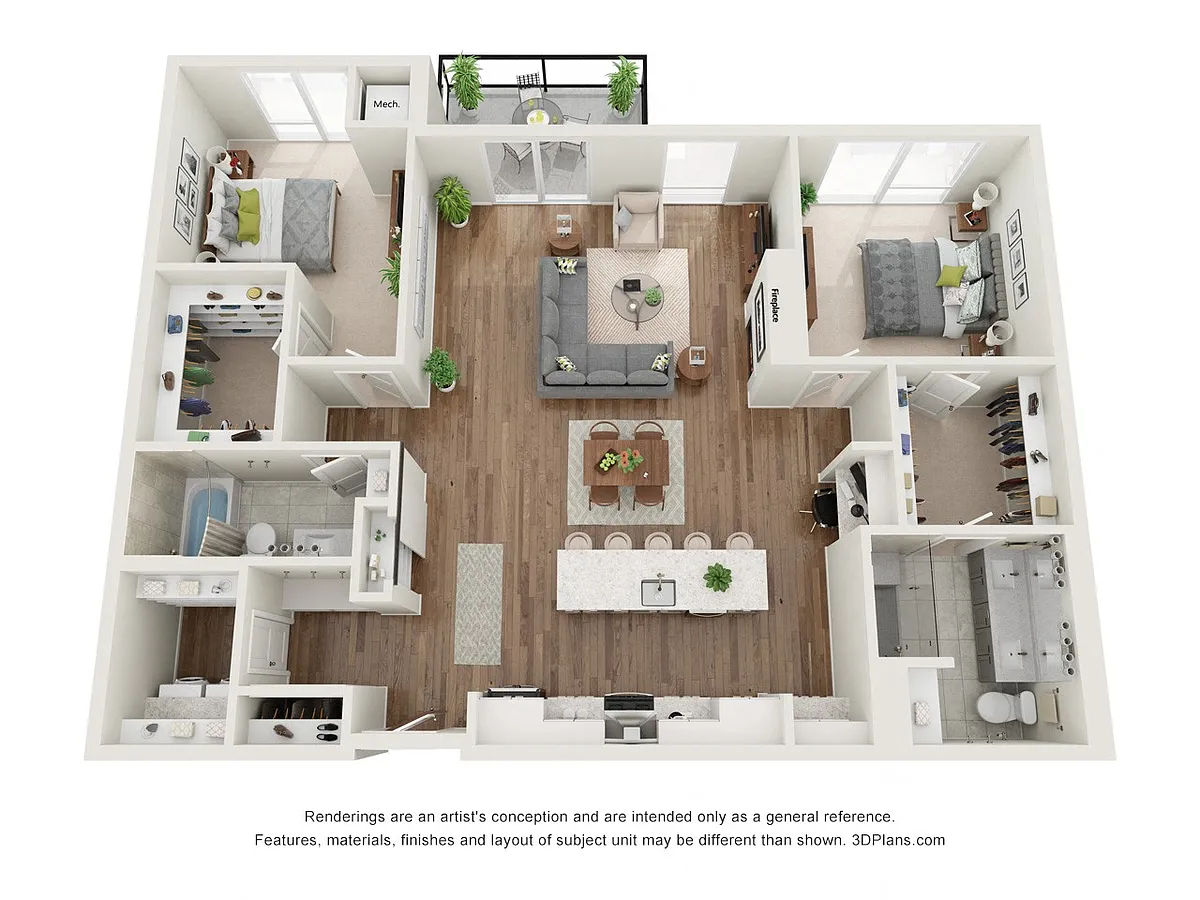 Floor plan Belmont