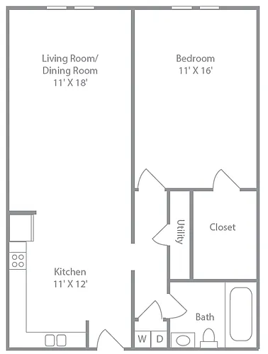 Floor plan Crowders
