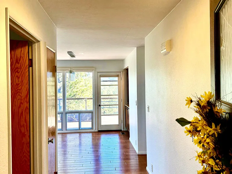 View when you open the front door