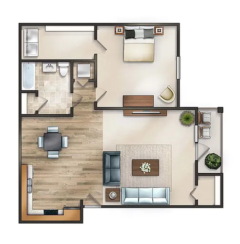 Floor plan The Reely
