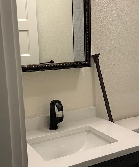 Hall bath