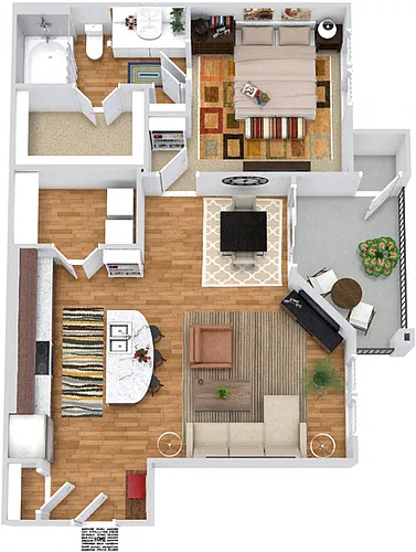 Floor plan The Longhorn