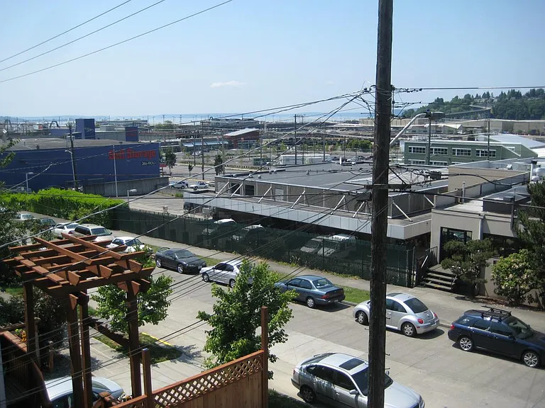 View from yard