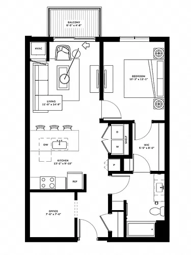 Floor plan A9