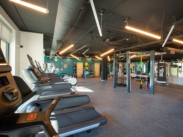 2,300 Square Feet Fitness Center