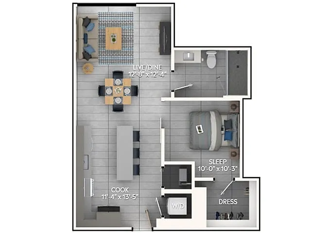 Floor plan A2d