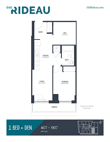 Floor plan 807