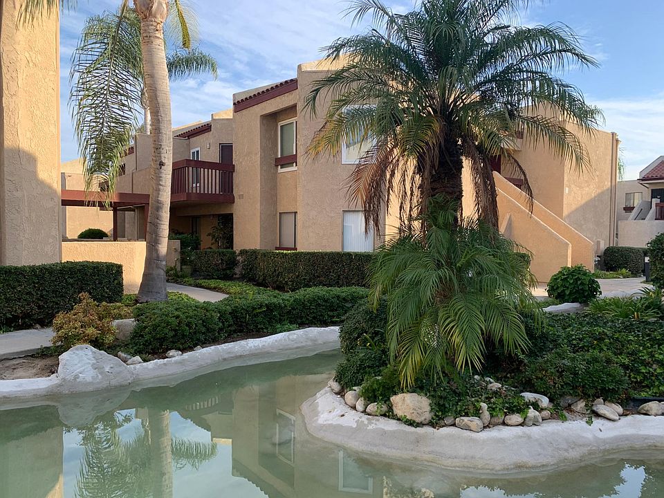 Inside the association. We have a fountain pond that goes all around the property.