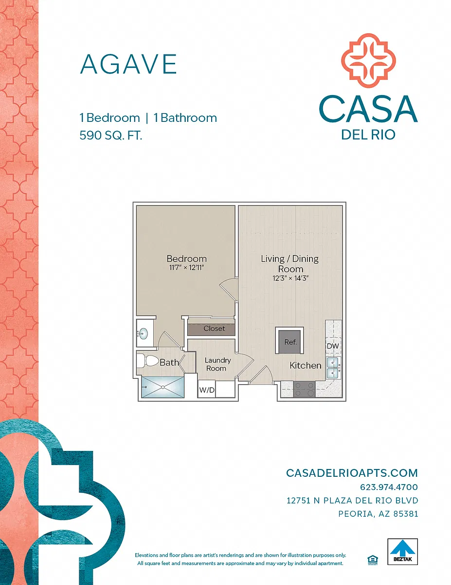 Floor plan Agave