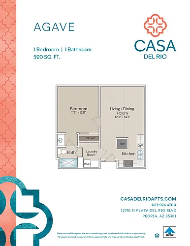 Floor plan Agave