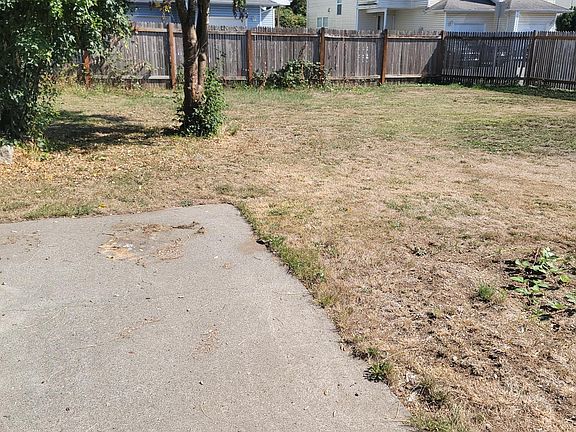 Backyard with patio