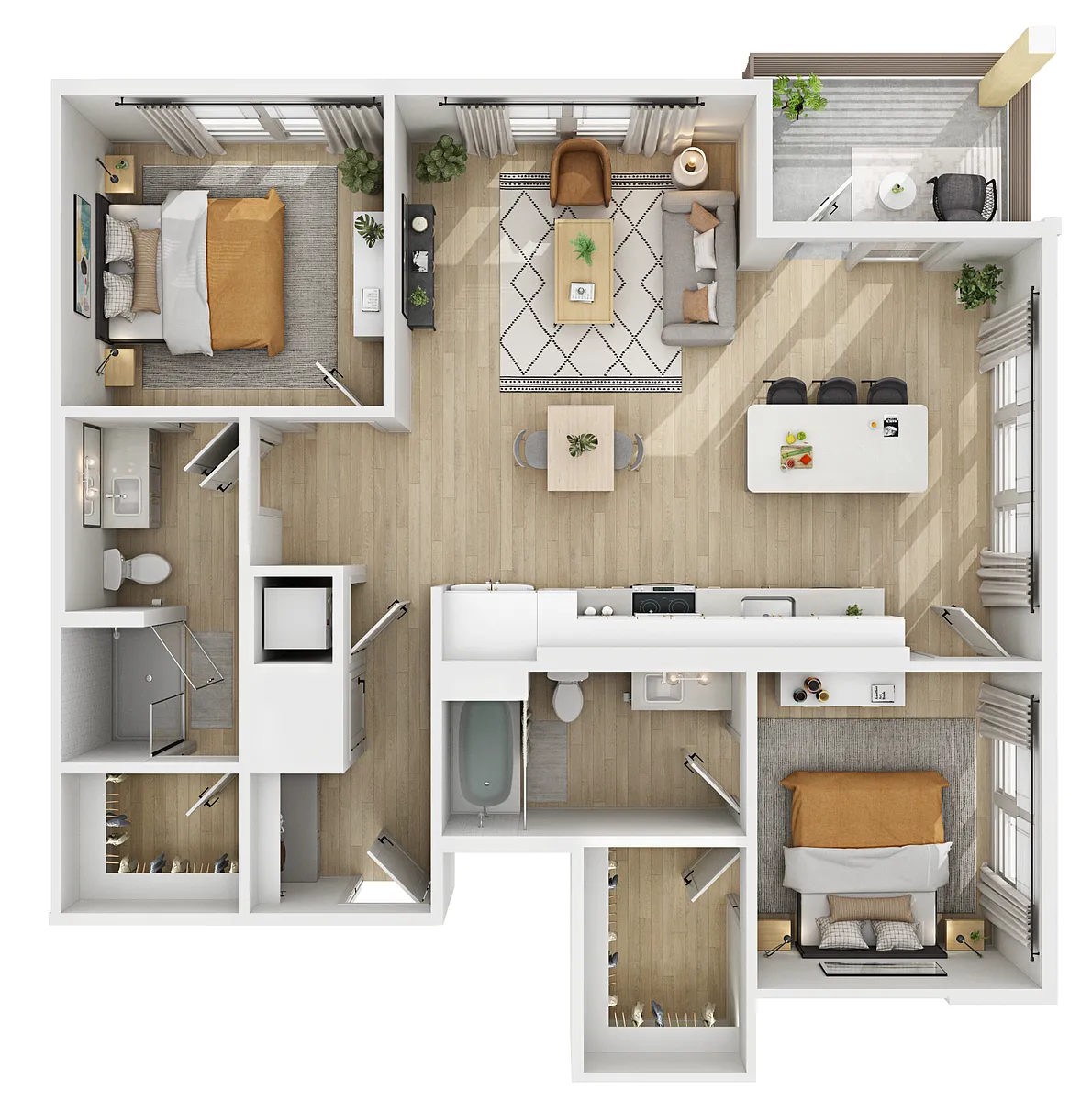 Floor plan B4
