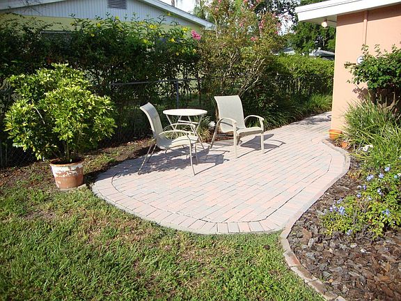 Relaxing Brick Patio